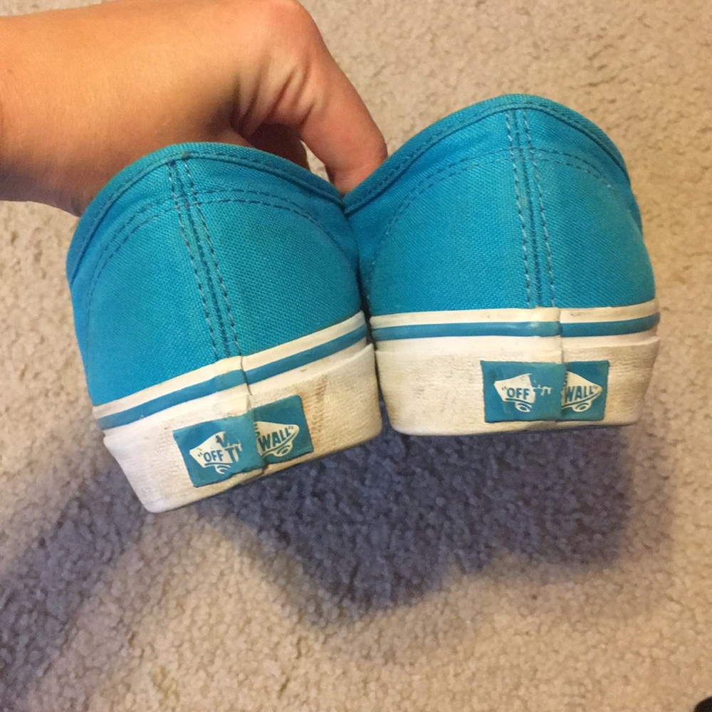 Blue Vans - Picture 4 of 8
